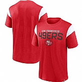 San Francisco 49ers Fanatics Branded Scarlet Home Stretch Team Men's T-Shirt,baseball caps,new era cap wholesale,wholesale hats